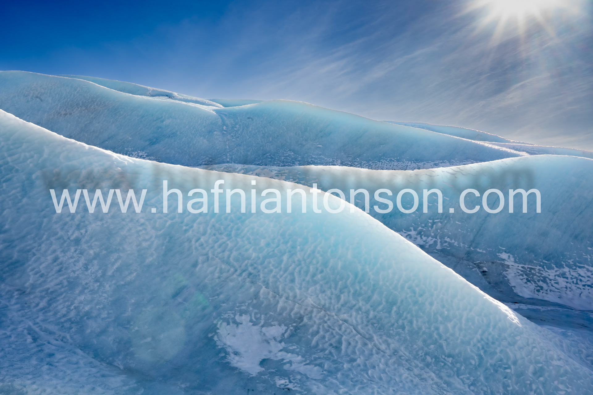 Frozen dunes