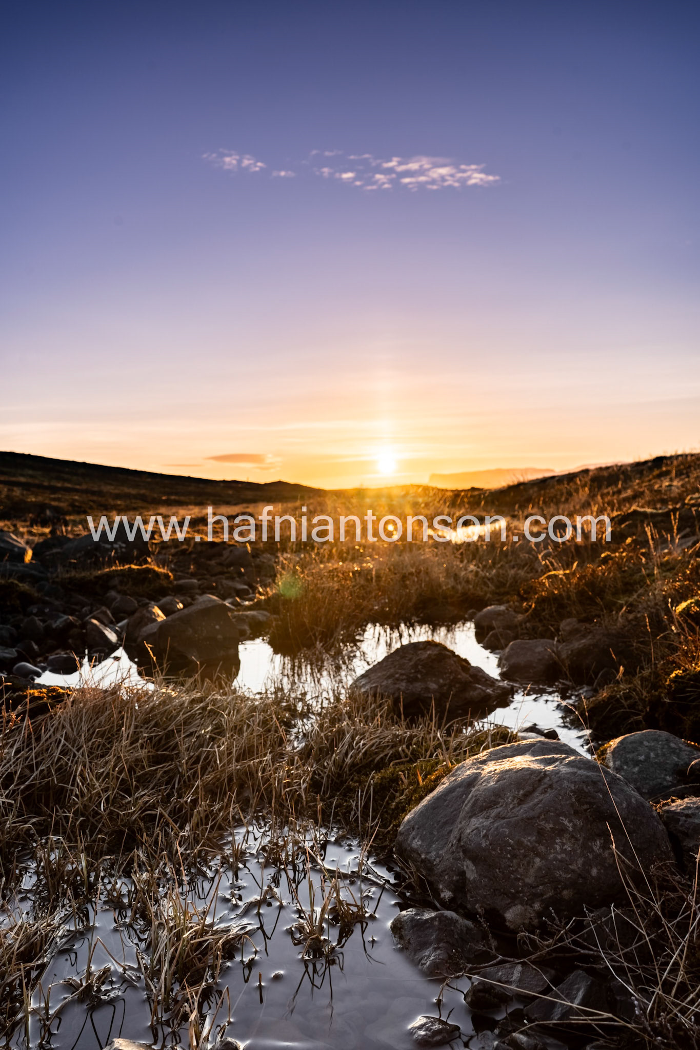 Sunset Svinafell
