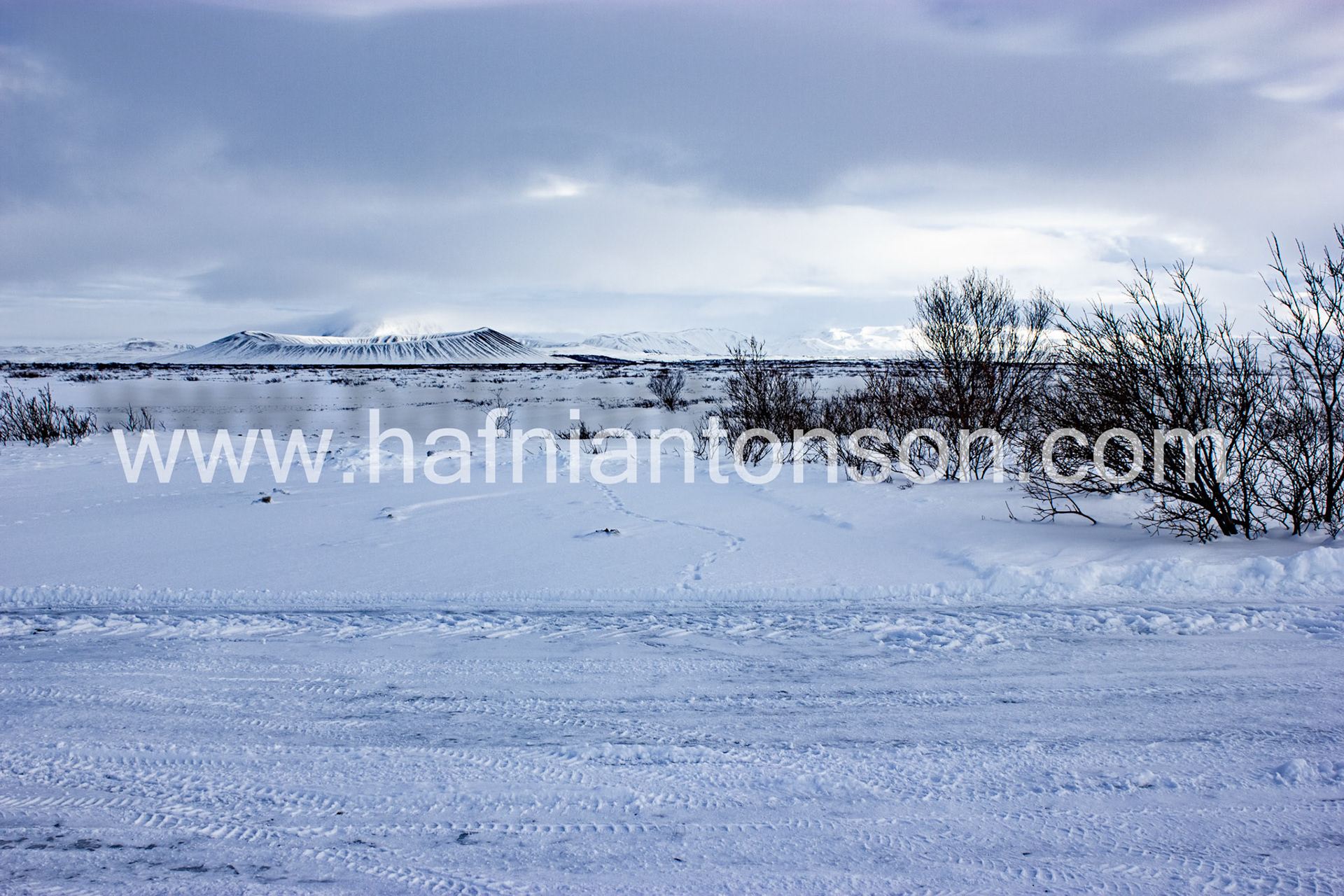 Mývatn winter