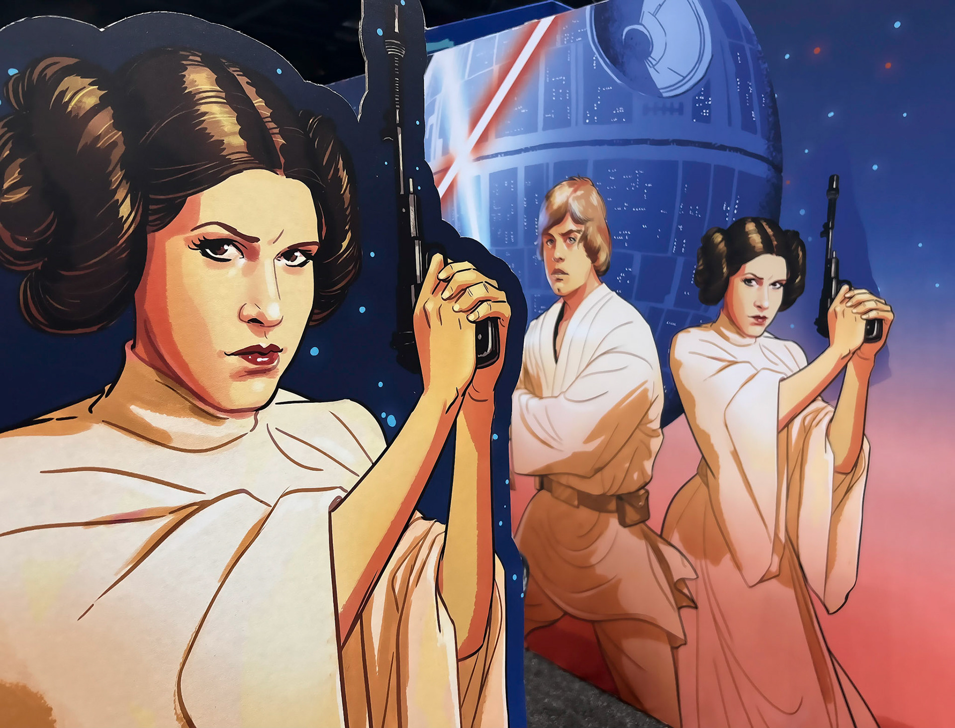 Leia, Luke, &amp; Leia