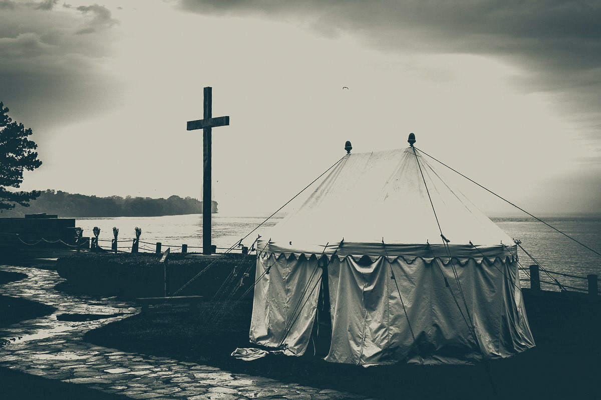 Cross and Tent