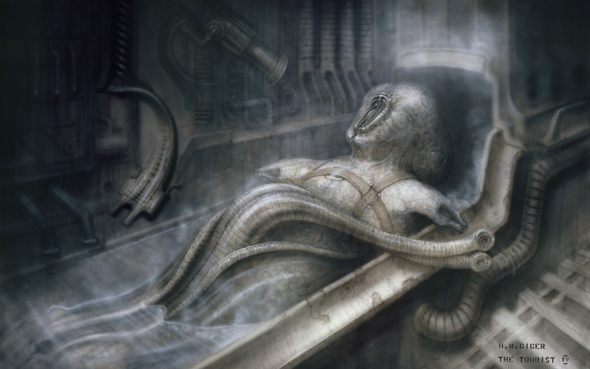 The Tourist by H.R. Giger