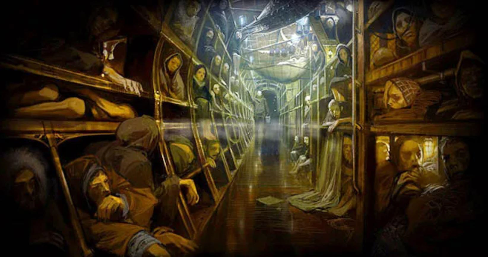 Concept art from Snowpiercer