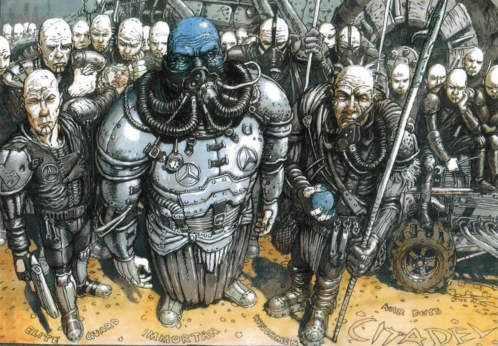 Mad Max Fury Road Concept Art