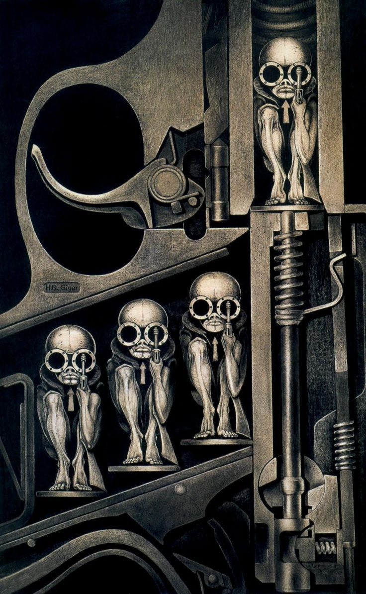The Birth Machine by H.R. Giger