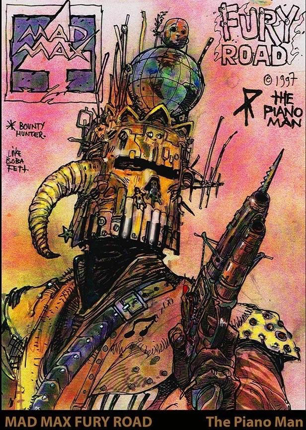Mad Max Fury Road Concept Art