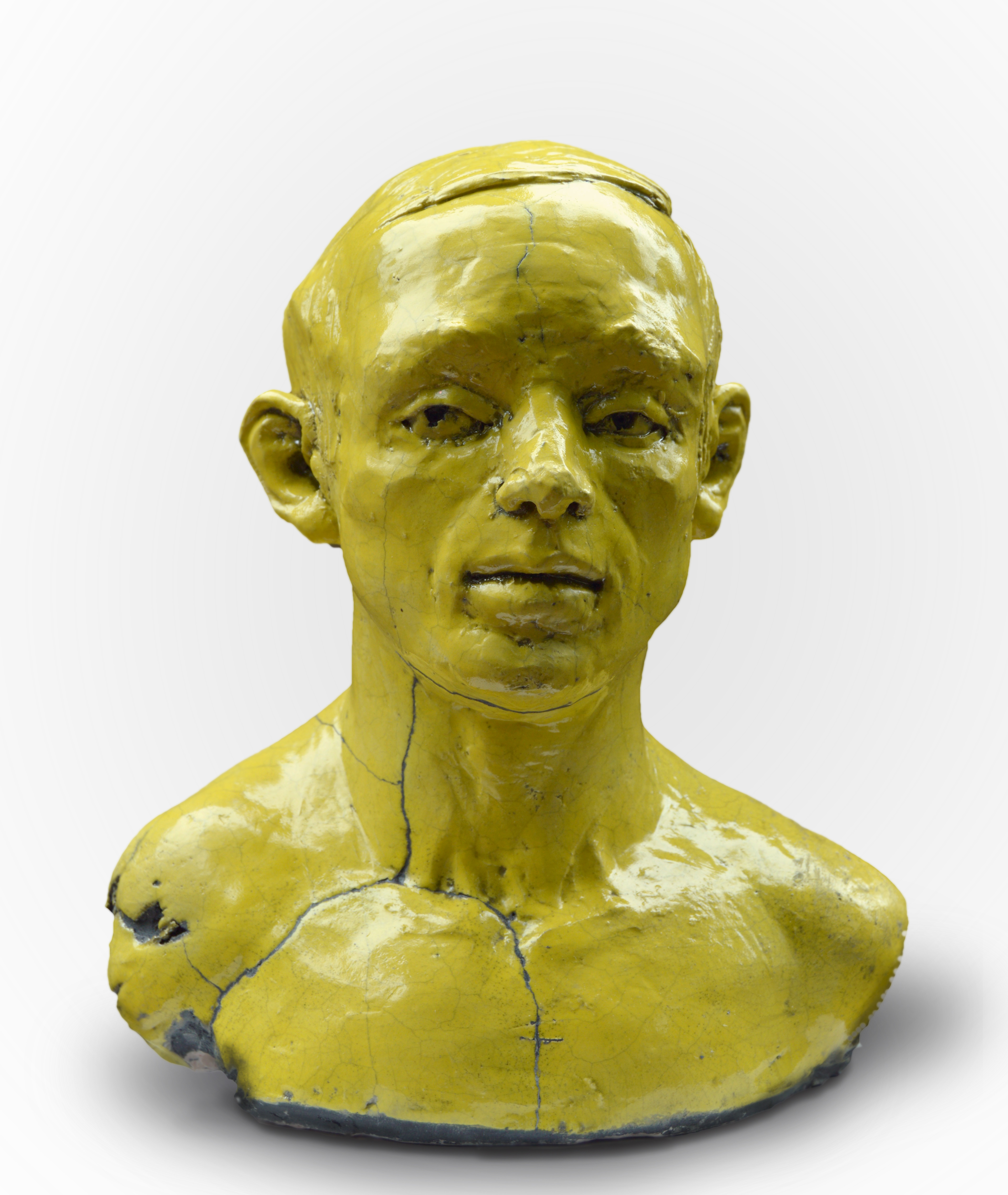 Stephan, raku, h 24" X w 18" X d 13", 2016