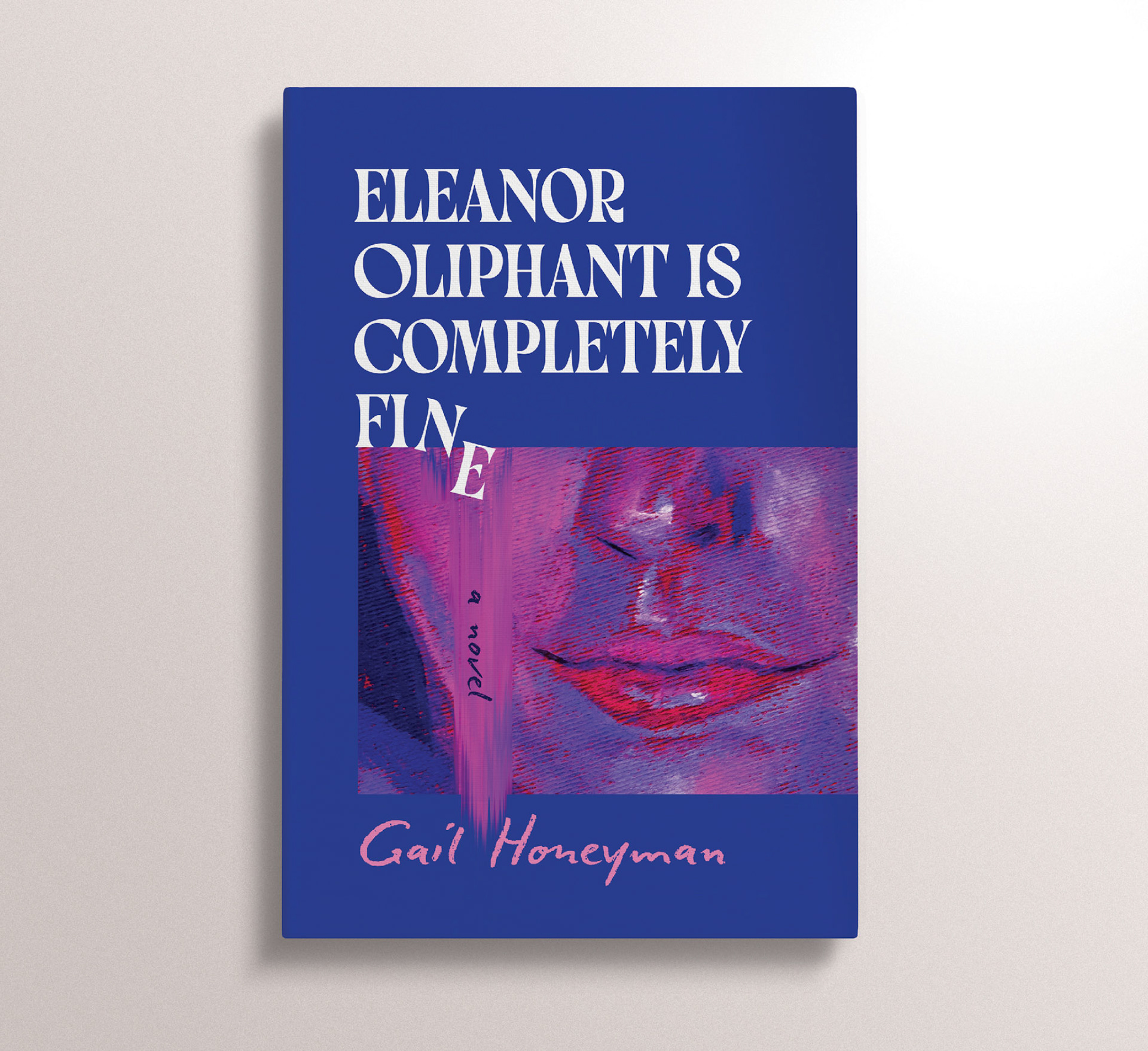 Self-directed personal project / This cover embraces some of the darker themes explored in this widely popular contemporary fiction novel. It offers up a cover that is still commercially engaging, while using bold colours and imagery to match the protagonist's bold personality and narrative voice.