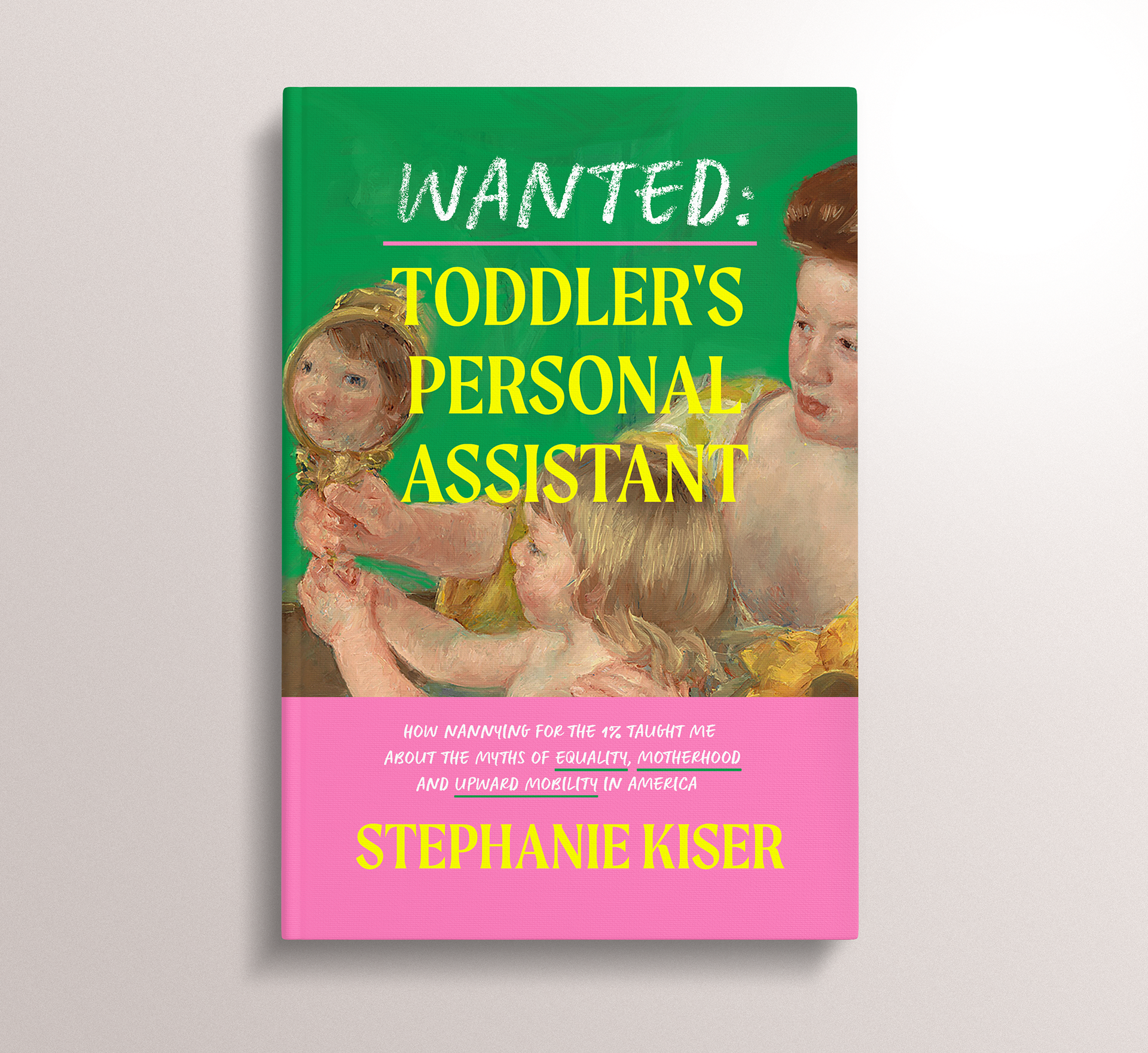 Self-directed personal project / This alternate cover is a coy and ironic take on the title, using poppy, modern colours that play against the more traditional artwork, to emphasis the timeless relevant discussions on class found within this sharp and witty memoir.