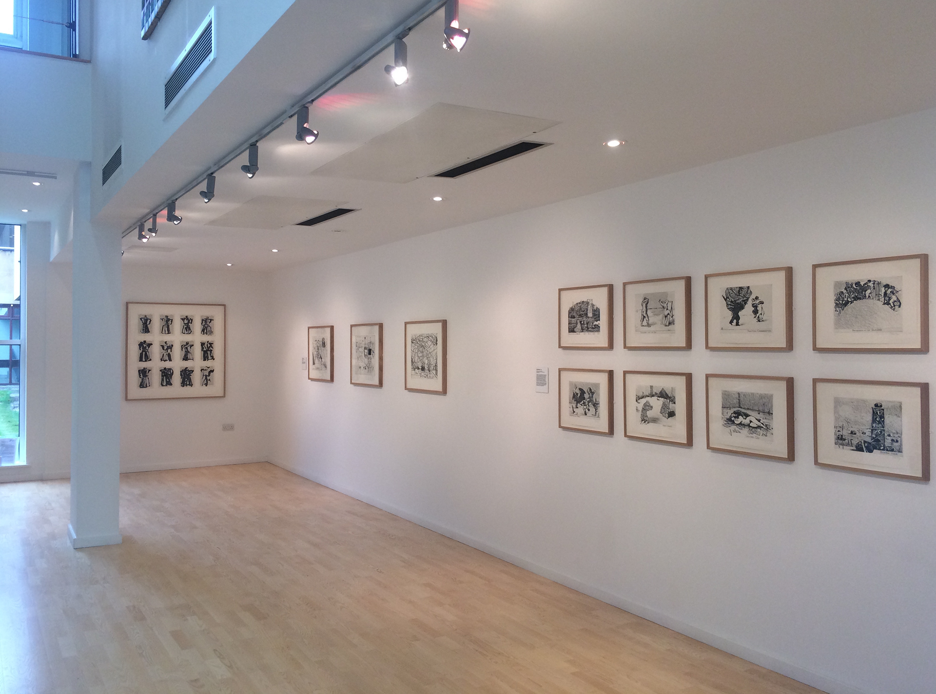 William Kentridge at University Gallery, Newcastle, 2014