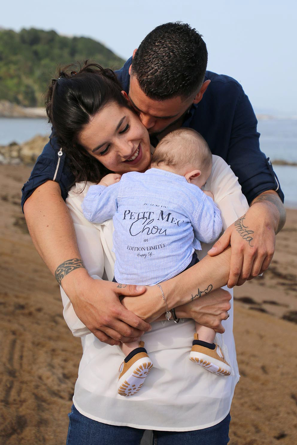 Séance Photos Famille Lifestyle Photographe Ciboure Saint Jean de Luz Pays Basque