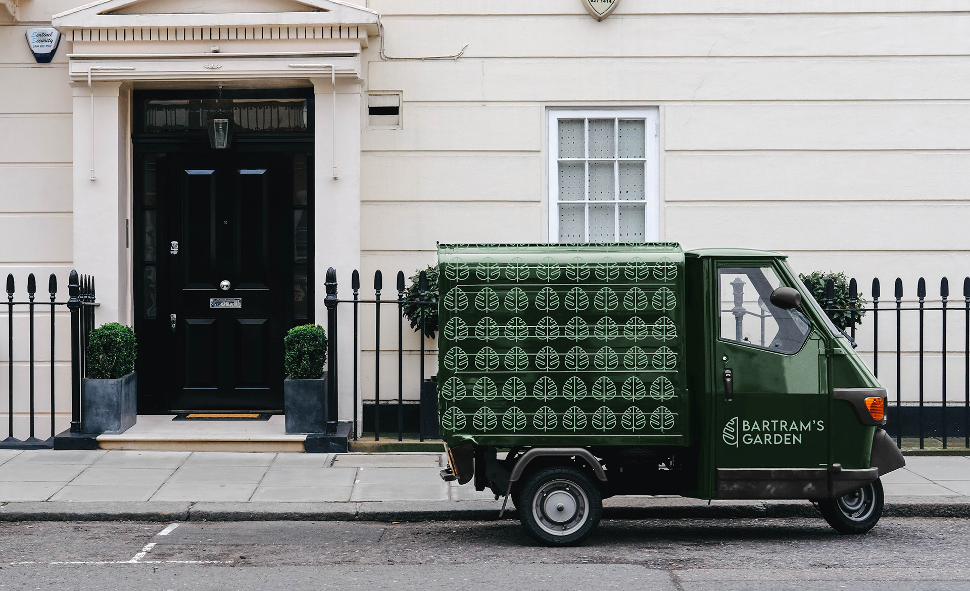 Mockup of a Gardening Van