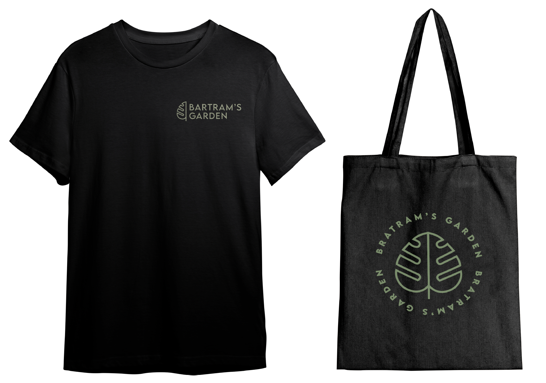 Mockup of a T-shirt and a Tote