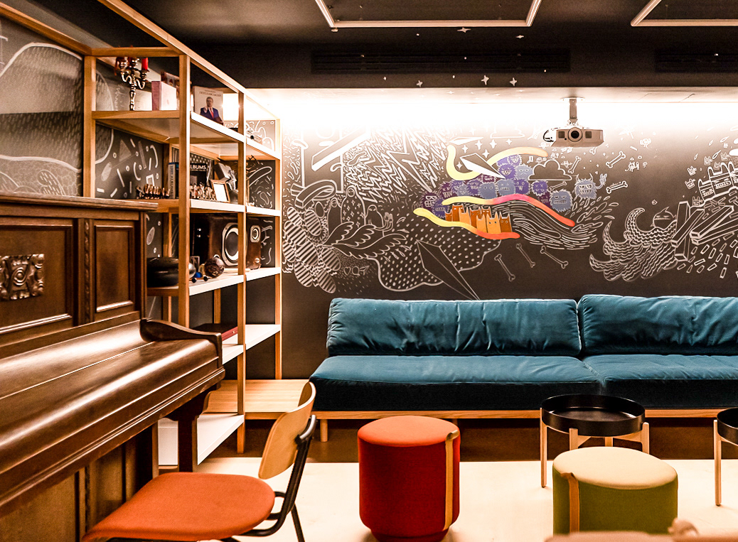 playroom at the studio for kids and grow-ups kids
