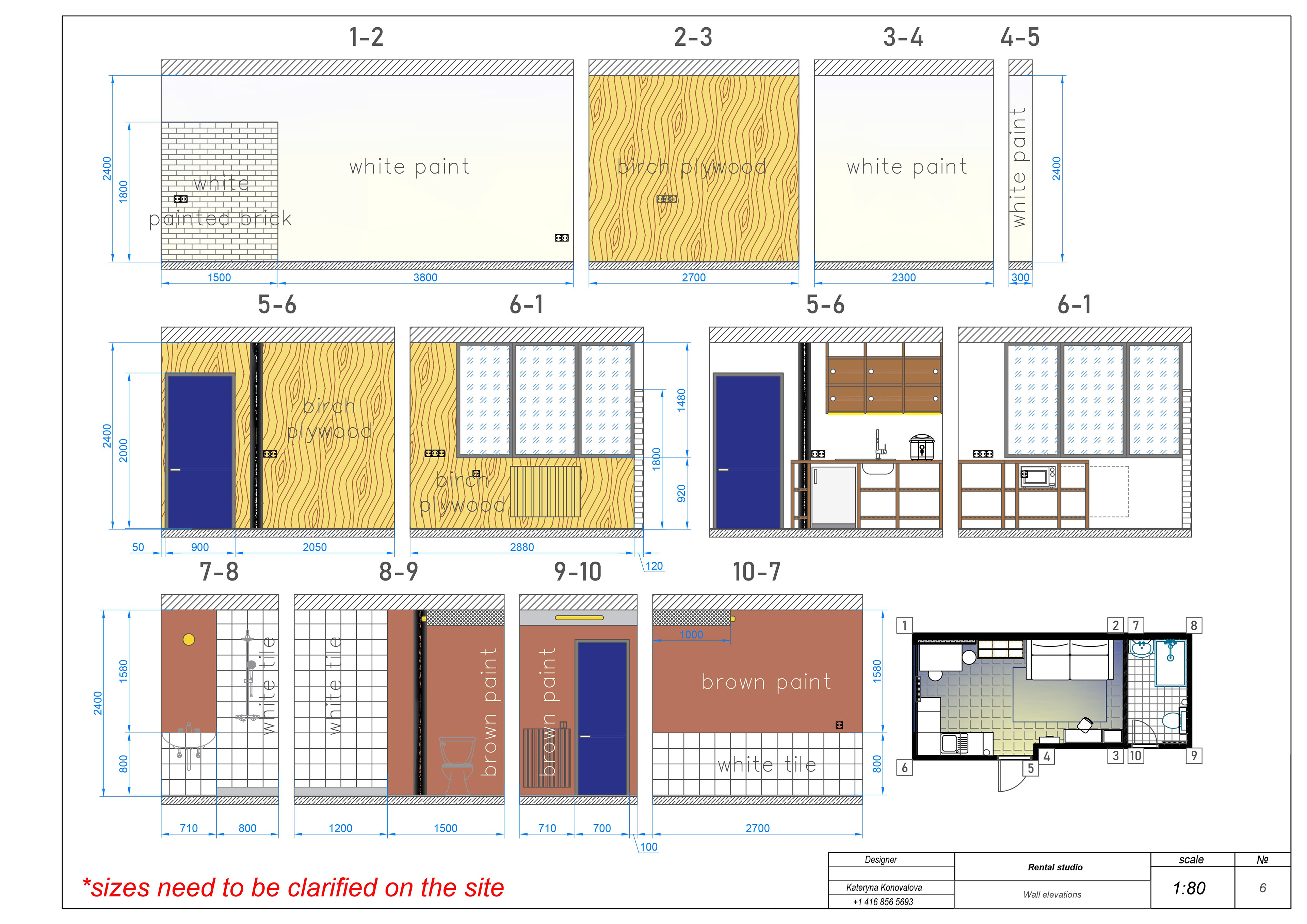 Walls Elevations