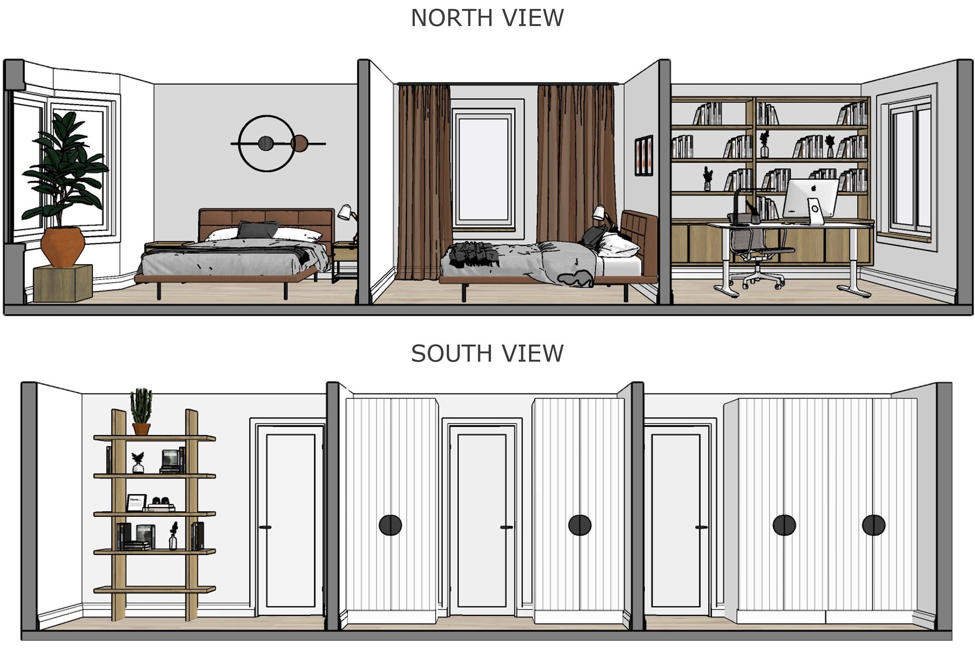 Second Floor Section
