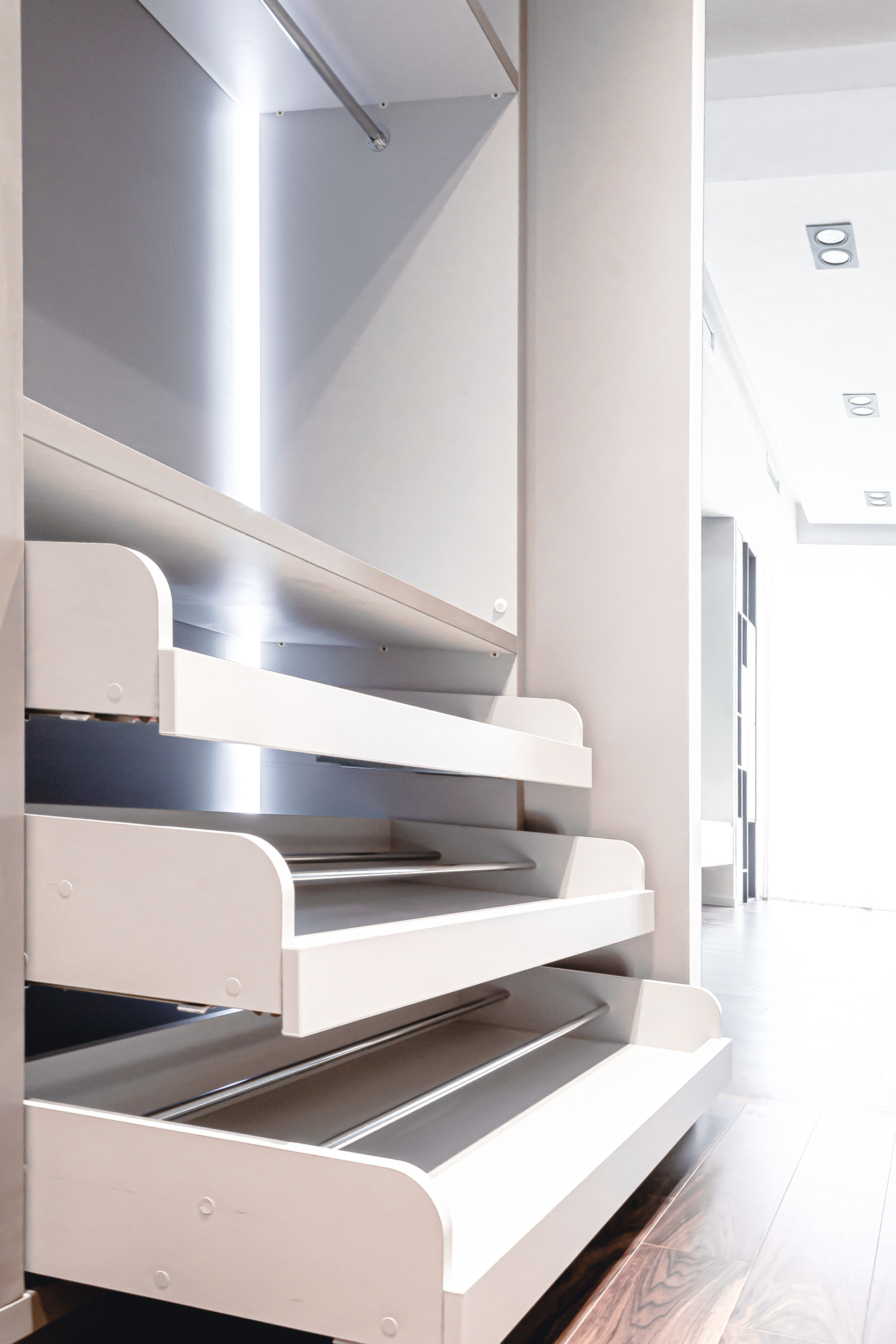 shoe drawers