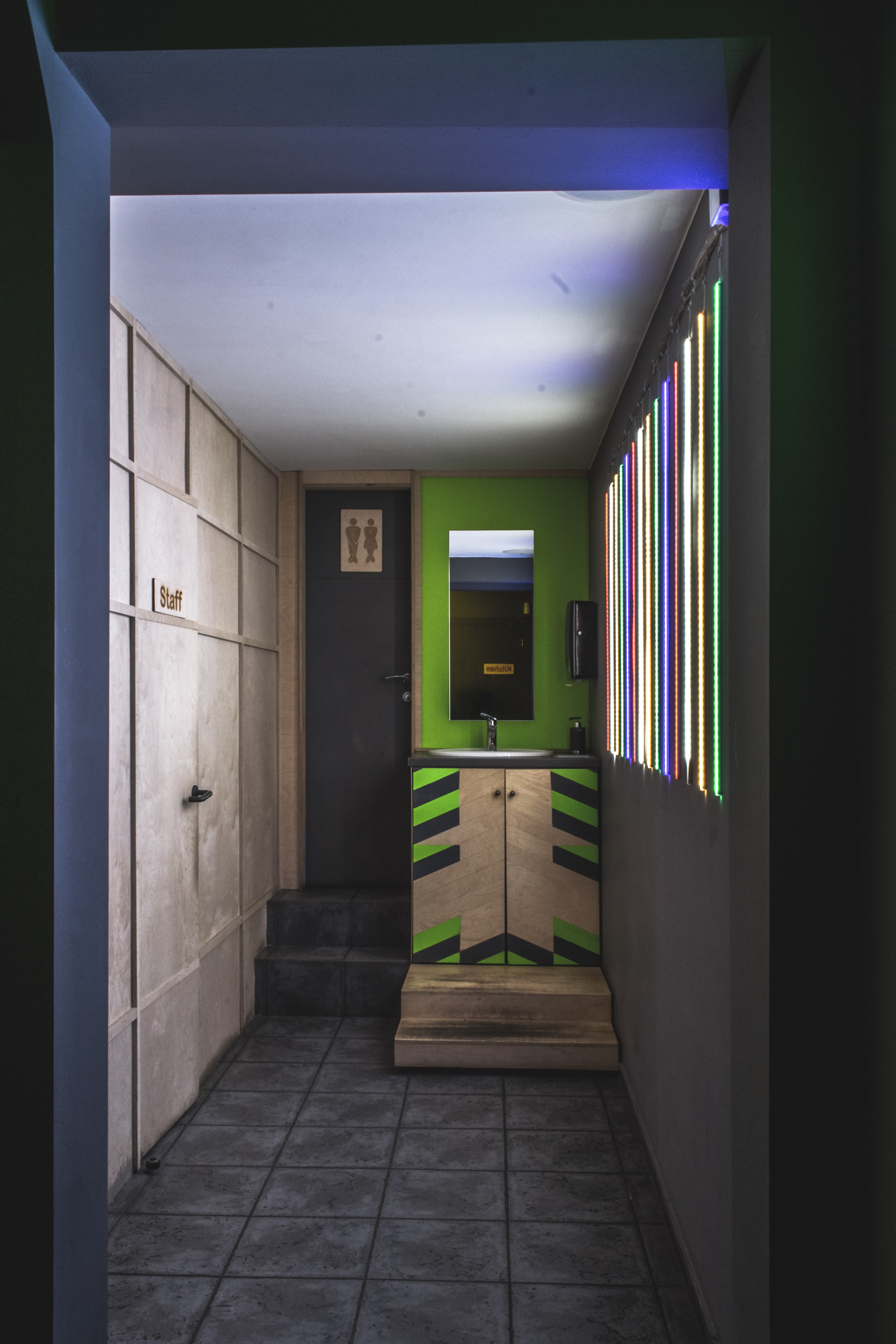 Basement Hallway