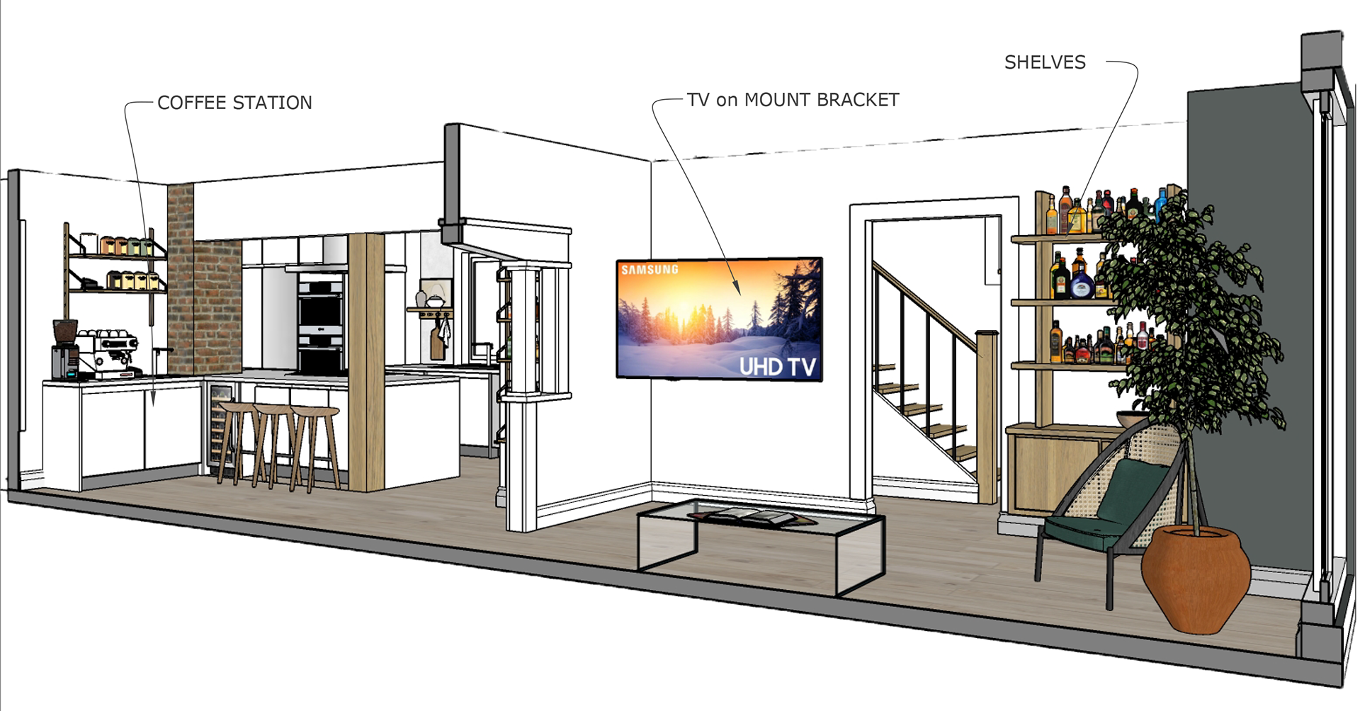 Main Floor Section