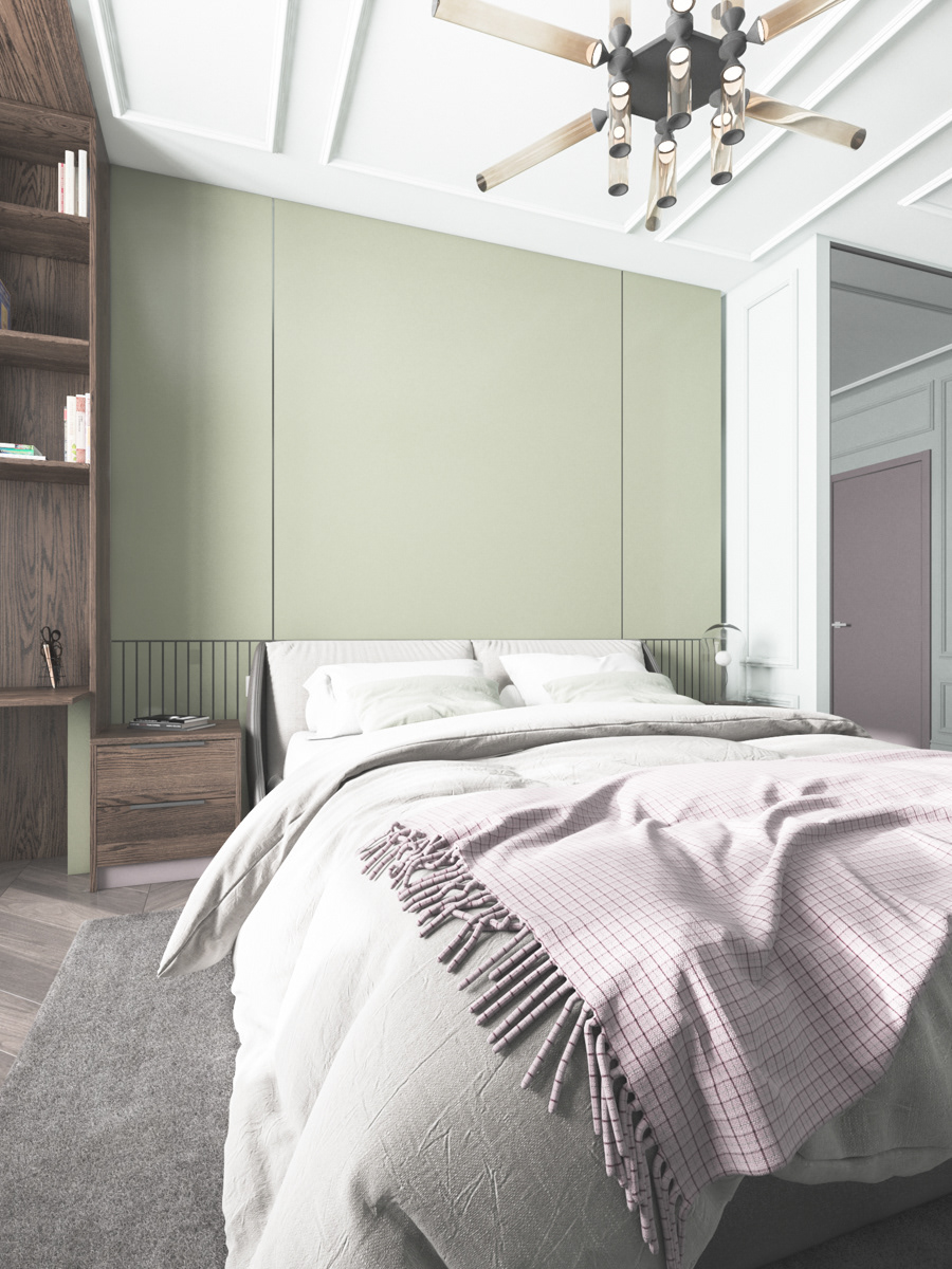 Master Bedroom Wall Panel