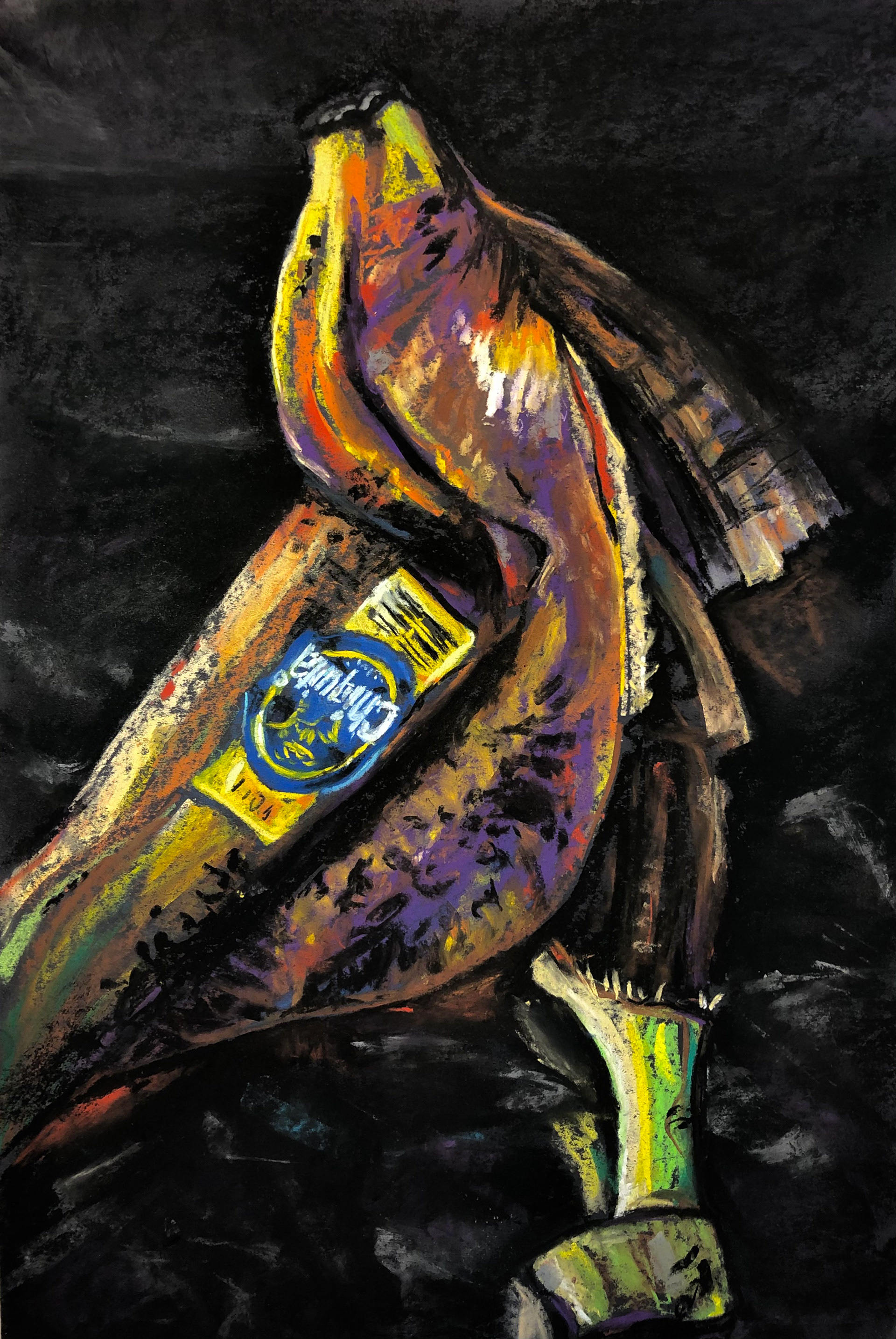 Soft Pastel on Paper, 2021