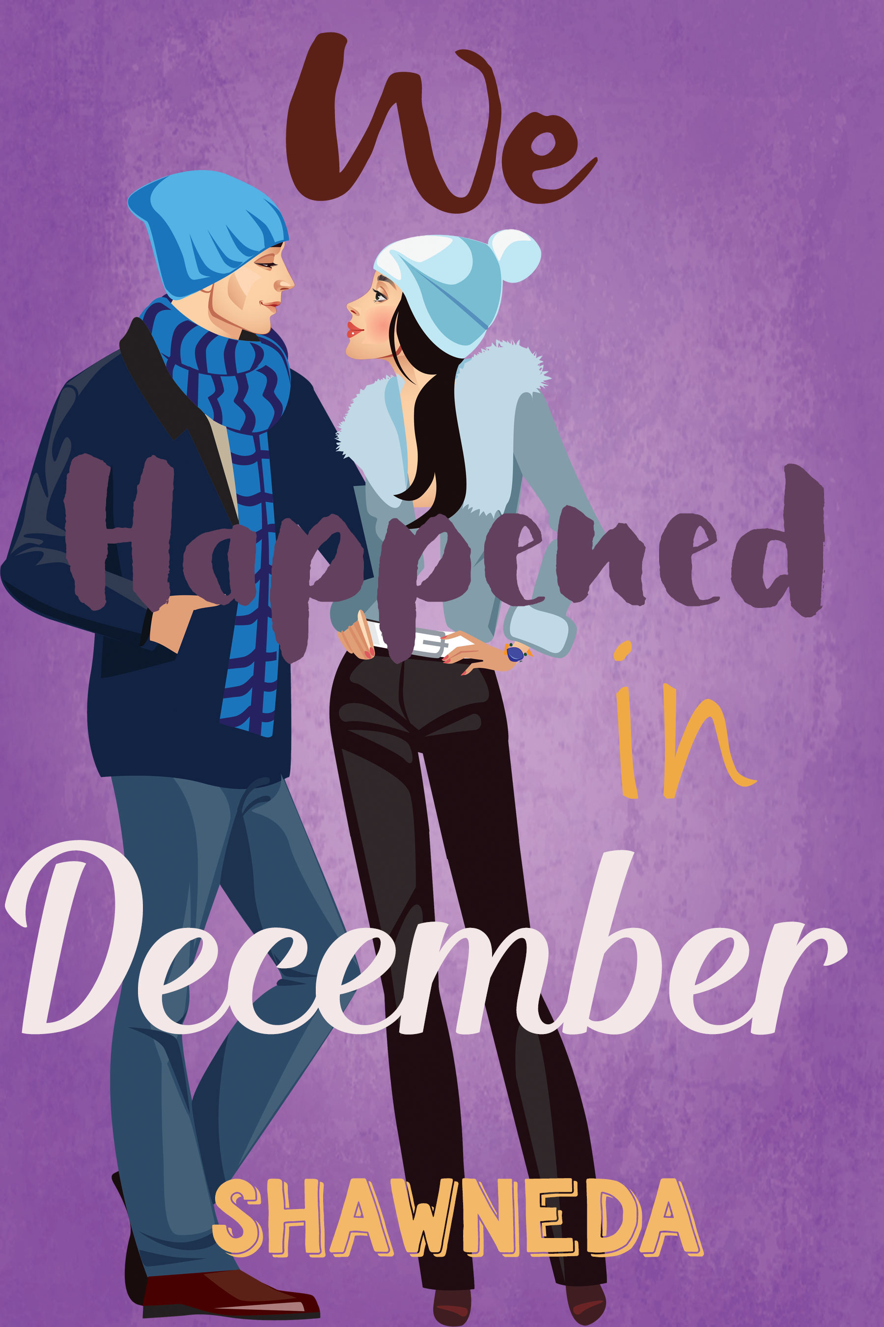 We Happened in December Romance Cover