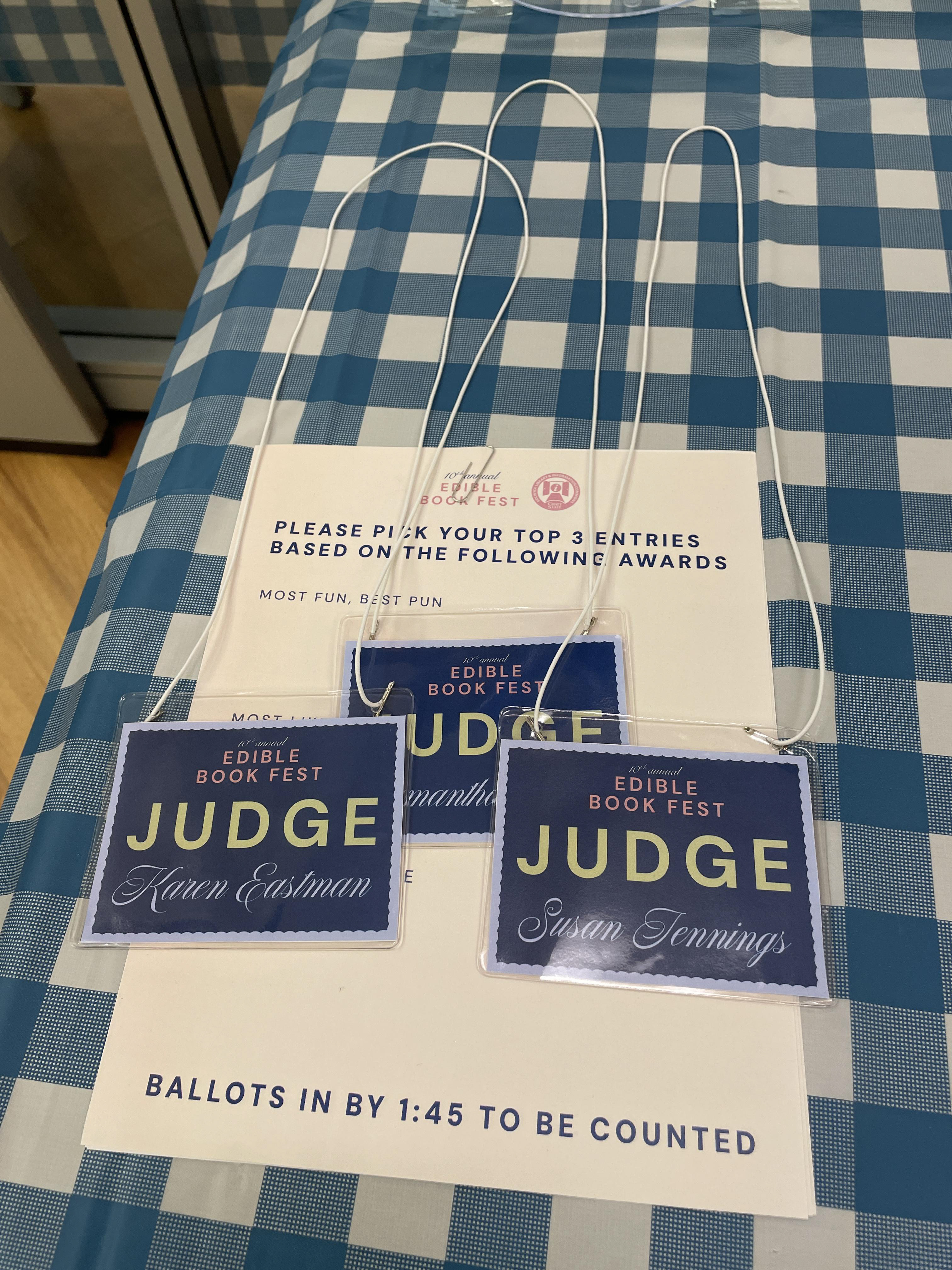 Judge Badges 