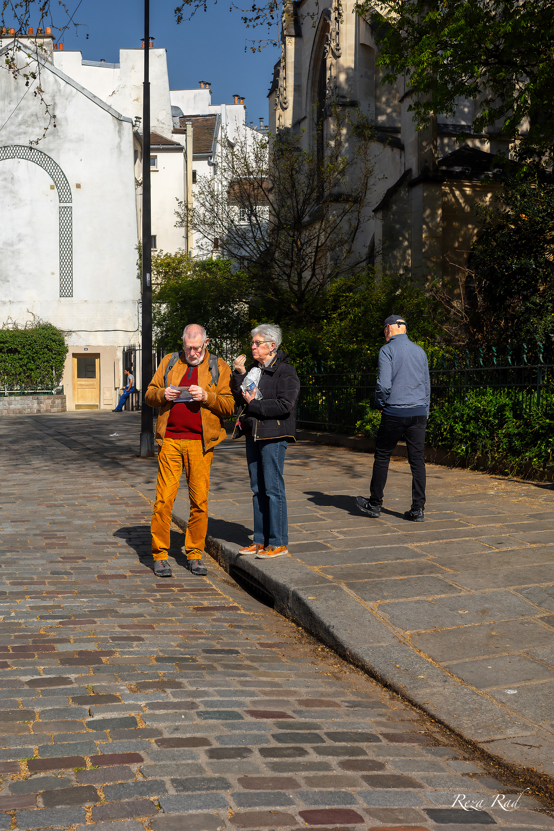 Tourists in Paris