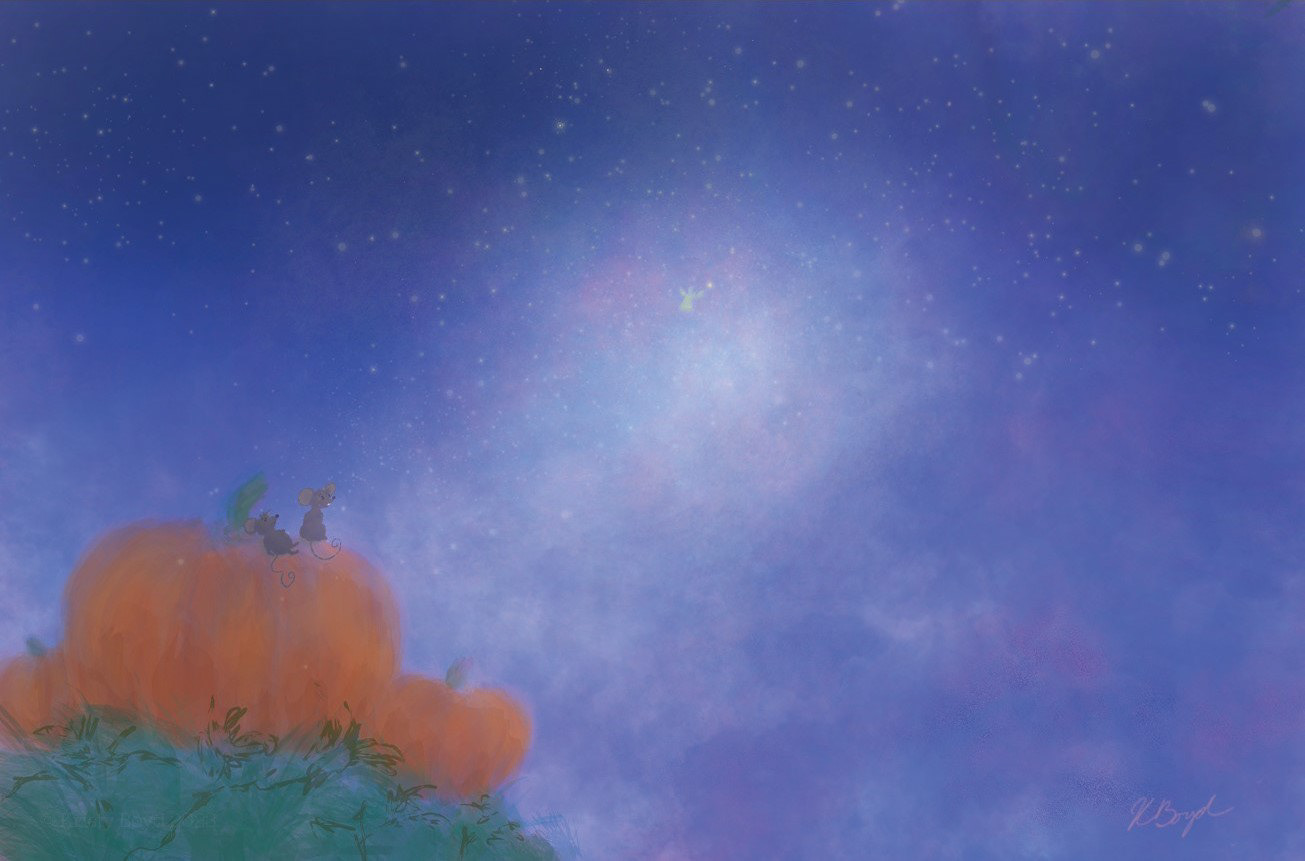 'A Dream' digital illustration