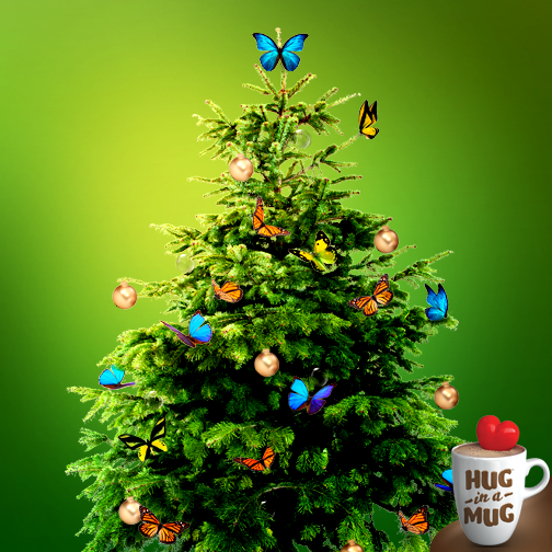 If your idea of fun is finding Hug in a Mug under the festive tree...