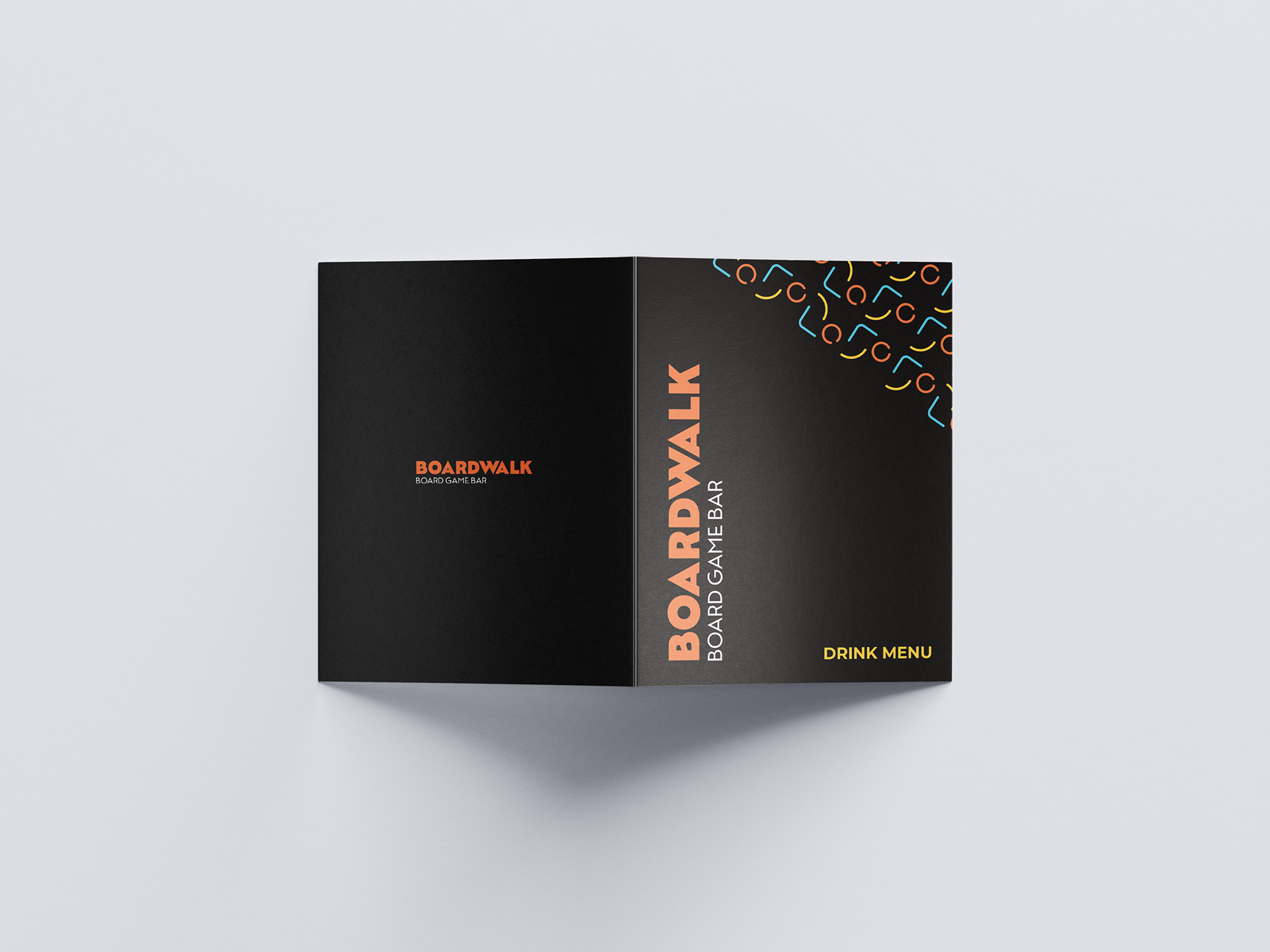 Drink Menu Front and Back Cover