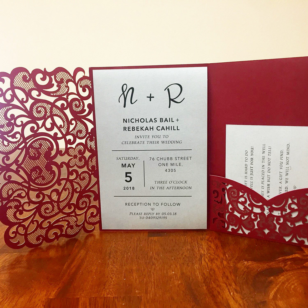 Papel Custom Design - Wedding Invitation Gallery 3