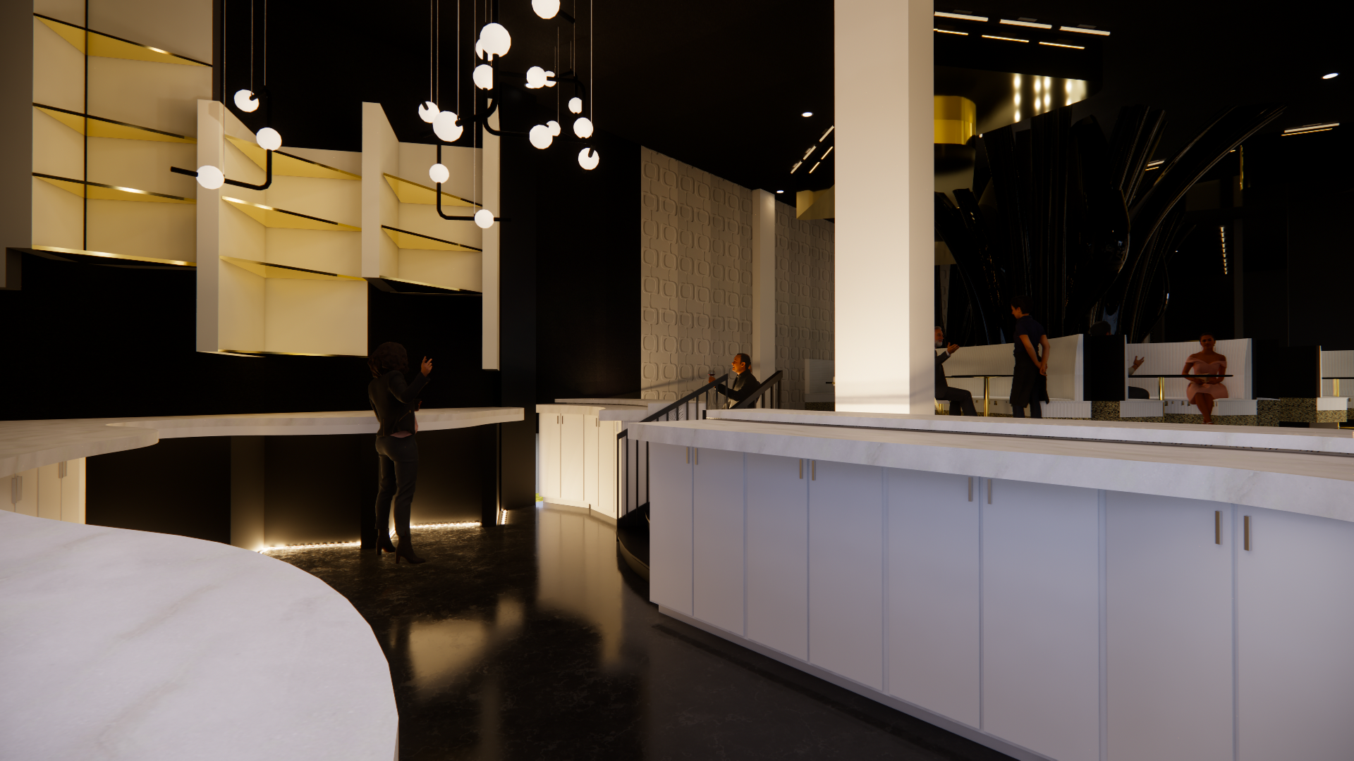 Sunken Bar (Back Bar)