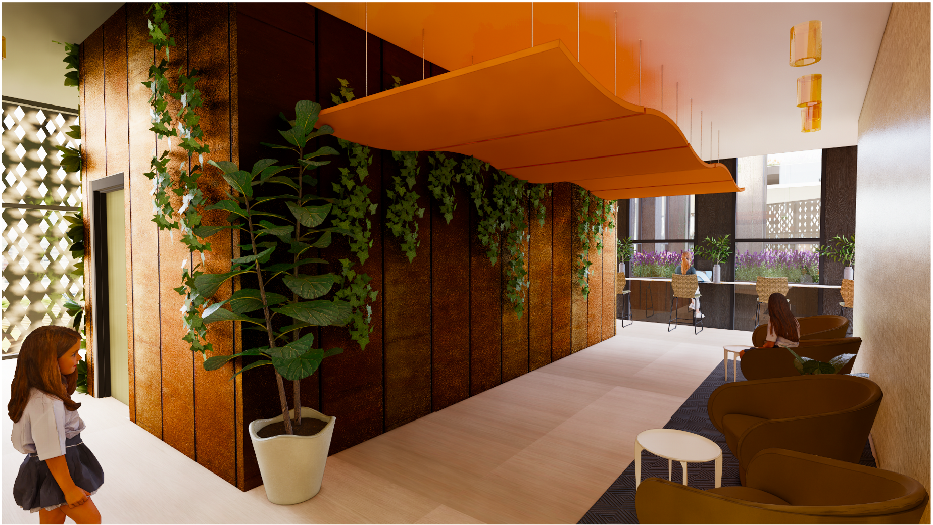 Interior Residential - Main Entry Hallway