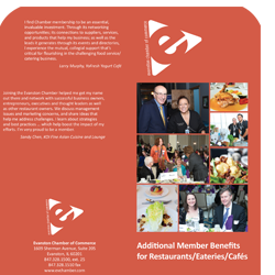 Evanston Chamber of Commerce Membership Brochure