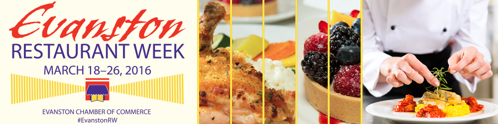 Evanston Restaurant Week Website Banner
