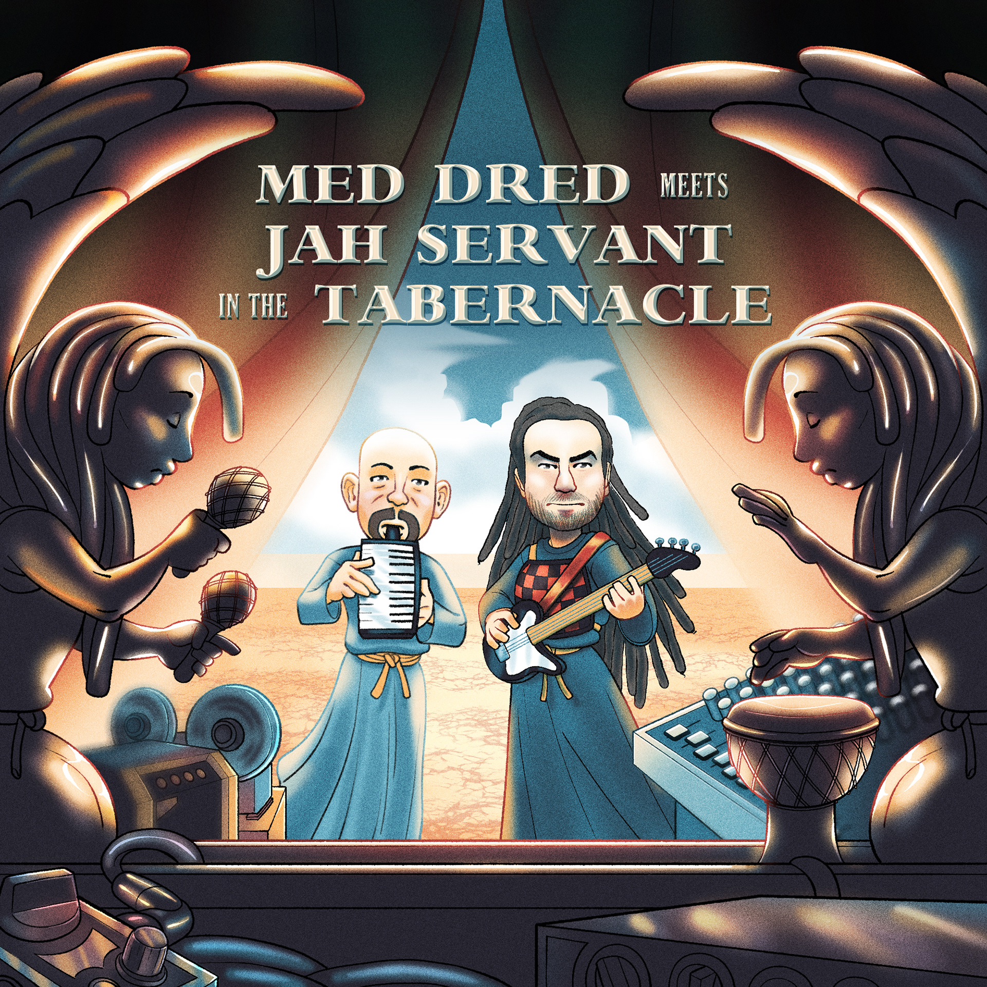 Med Dred meets Jah Servant in the Tabernacle