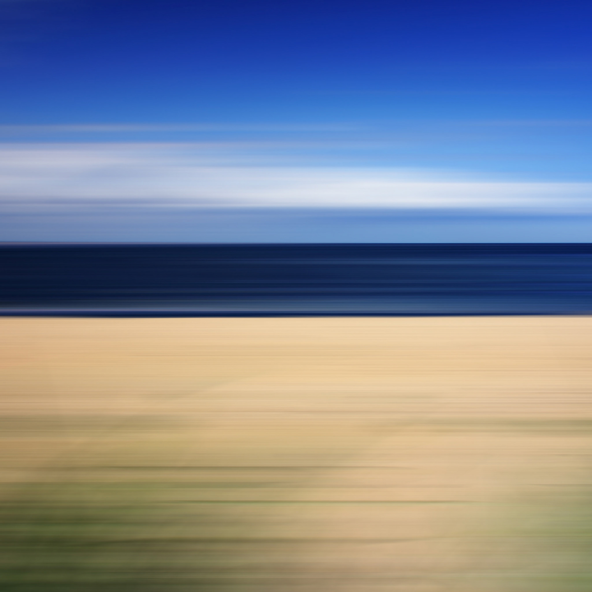 Beach blur