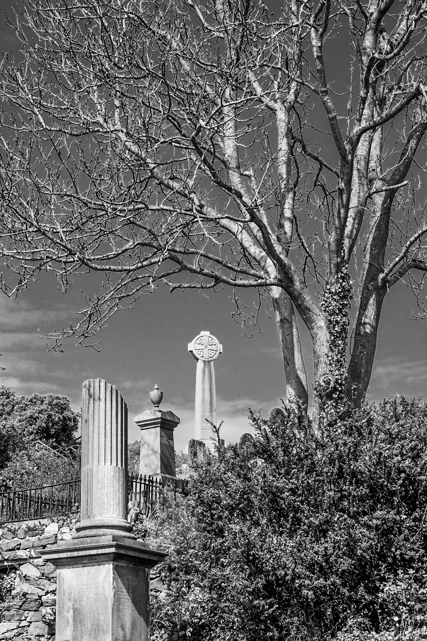 St Tysilio's church yard