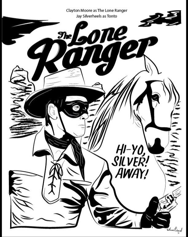 "The Lone Ranger" Poster