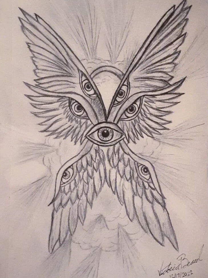 Seraphim Tattoo Design Commission