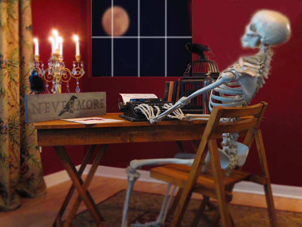 Edgar Allan Poe Nevermore Gift, Edgar Allan Poe Nevermore Sign, Halloween Decor, Halloween Gift, Poe Nevermore Art, 