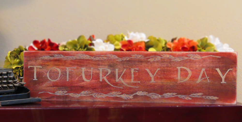 Tofurkey Day, Vegetarian Gift, Vegan Gift, Vegetarian Thanksgiving Gift, Vegetarian Thanksgiving, Vegan Thanksgiving Gift, Vegan Thanksgiving, Vegetarian Decor, Vegan Decor, Cottagecore Thanksgiving