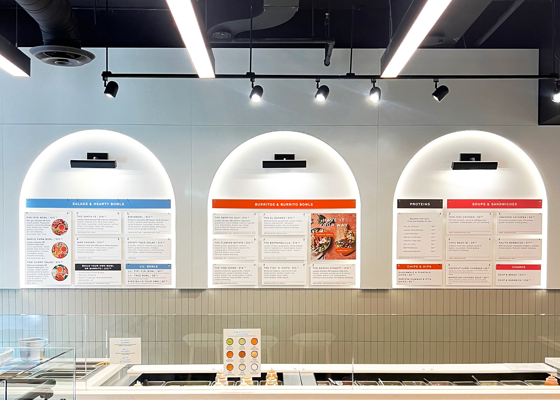 Menu Board concept + design