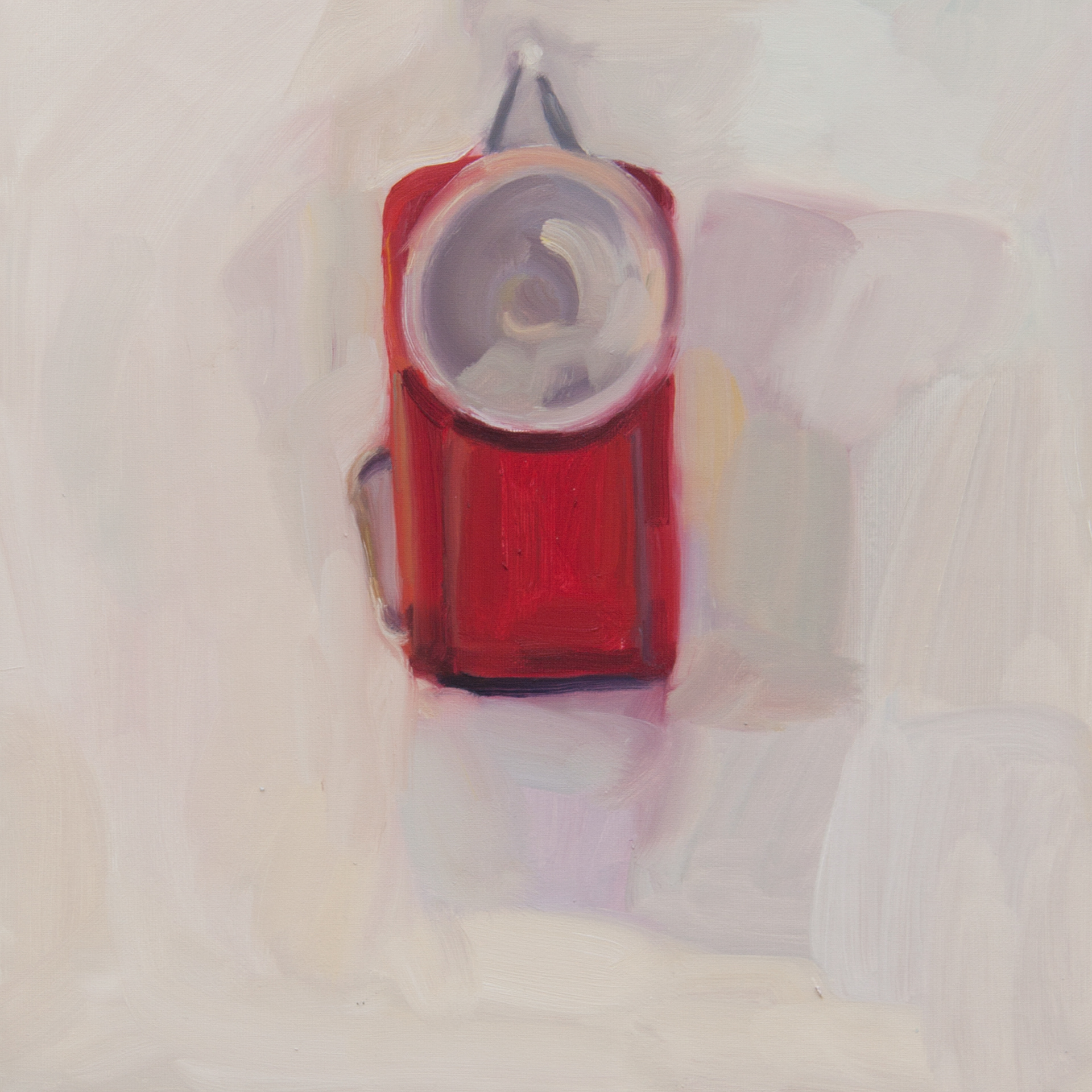 Linterna, 40 x 40 cm, olio sobre tela