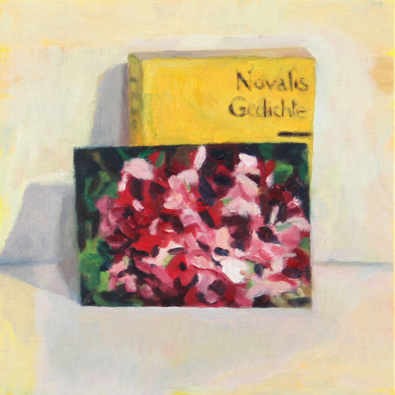 Gedichte, 20 x 20 cm, olio sobre cartón entelado, 2020.