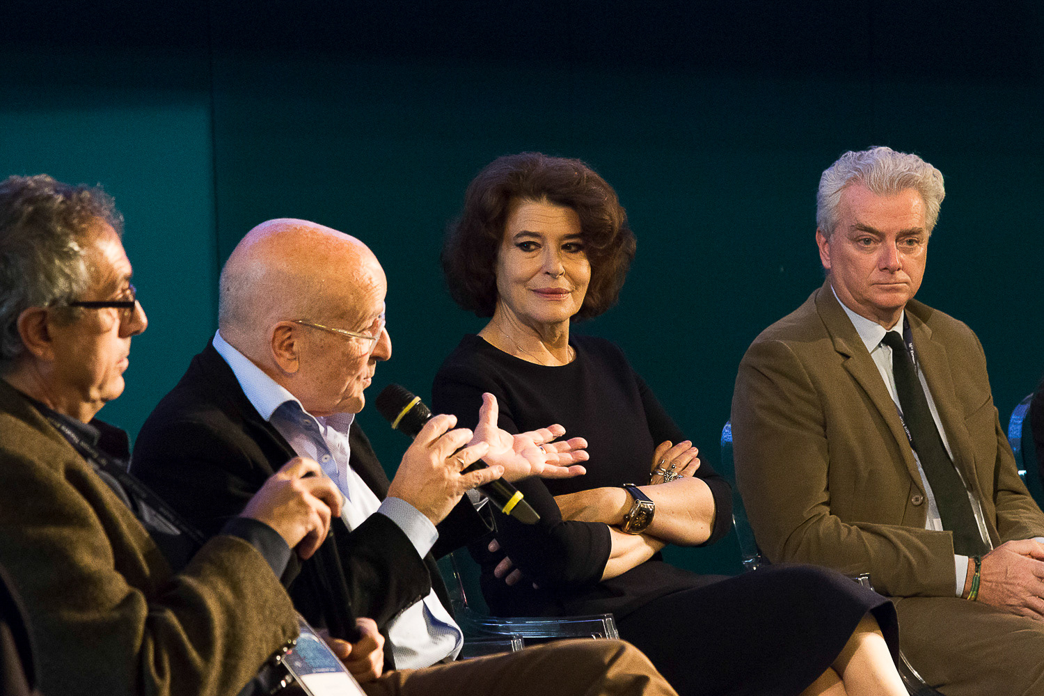 Volker Schlöndorff, Fanny Ardant, Guido A. Torlonia