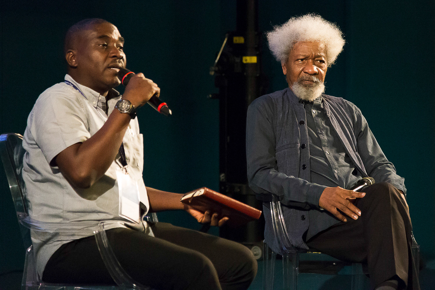 wole Oguntokun e Wole Soyinka