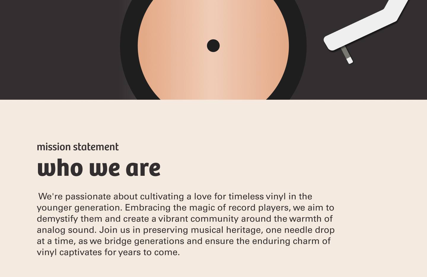 About Us Screengrab