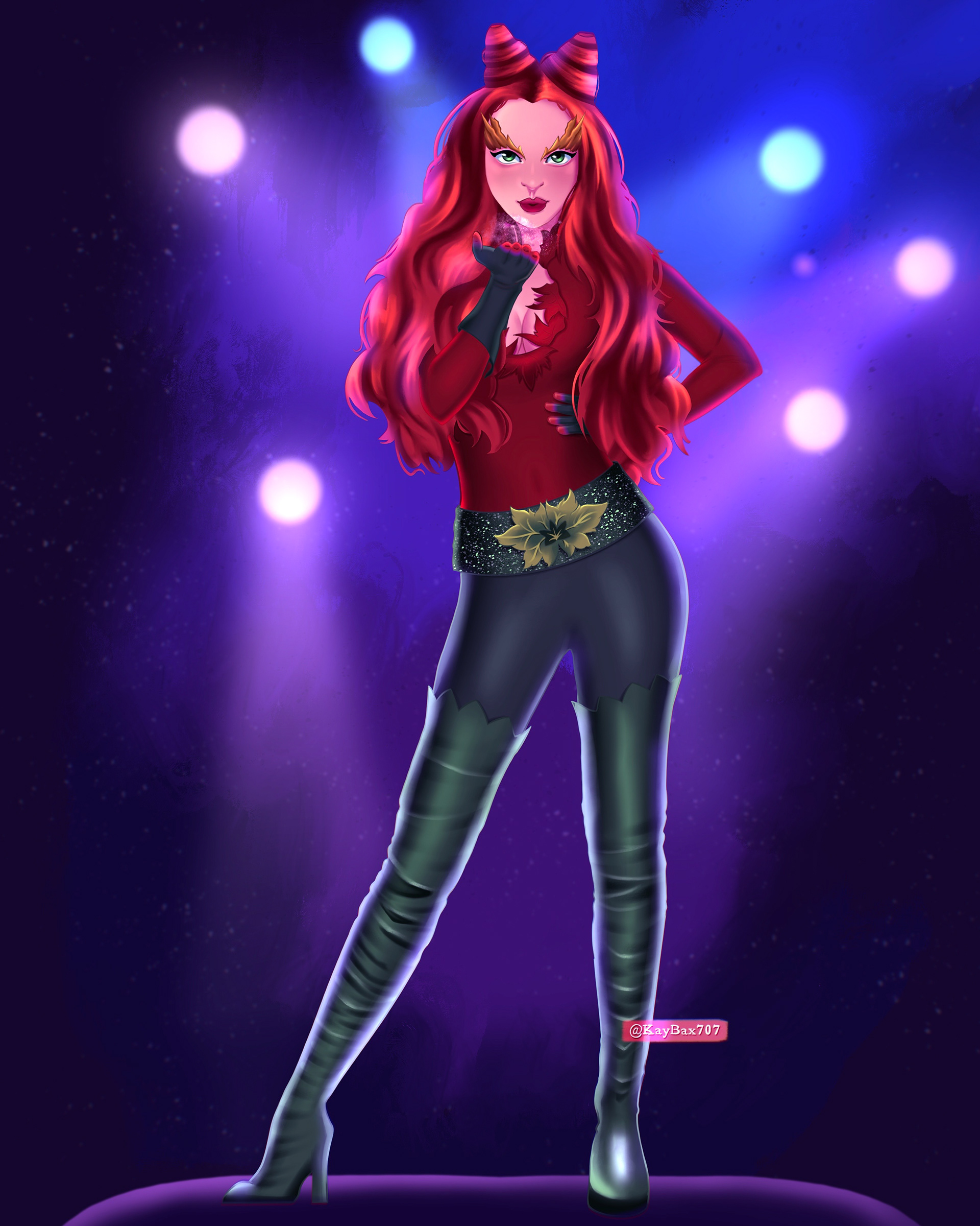 Poison Ivy Commission Background 1